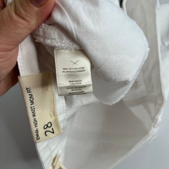 NWT Women’s Unpublished Emma Short White Size 28 #346 - Picture 12 of 12